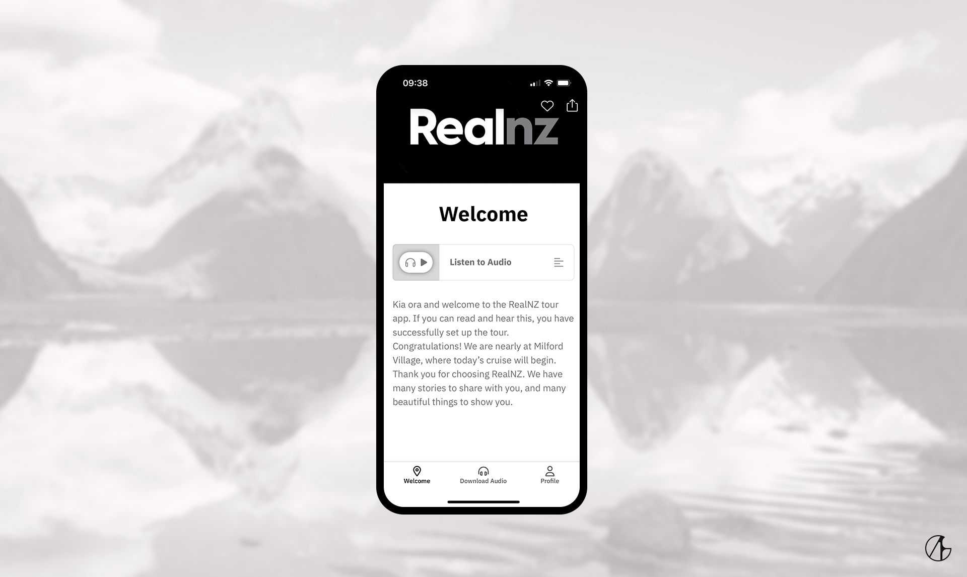 RealNZ Milford Tour project by Art of Fact